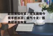 MK体育官方网站-包含欧冠赛程吃紧；尤文图斯今夜手感冰凉；底气十足；医务组通报恢复的词条